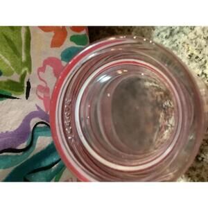 Set of Vintage curve ItalianColored Stripe Glasses